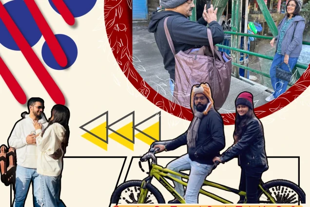 Couples enjoying bike rides, street walks, and warm moments at romantic destinations for couples.