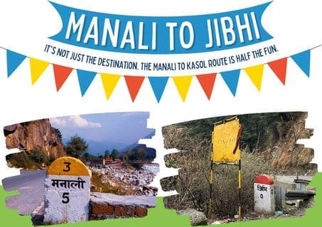 Manali to Kasol distance Manali to Kasol distance